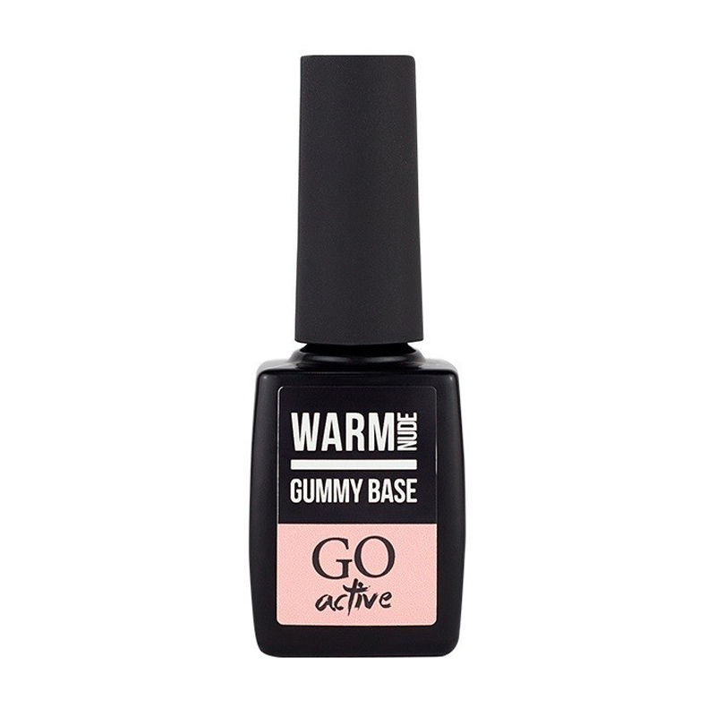 Камуфлювальна база для гель-лаку GO Active Gummy Base 01 Nude, 10 мл